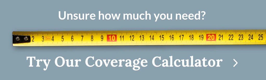 Use our coverage calculator
