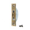 1 ¾" Solid Brass Faceplate Sash Pulley - Image 3