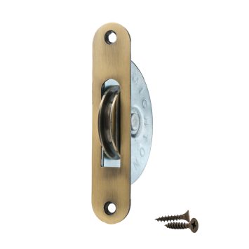 Antique Brass - Round Ends