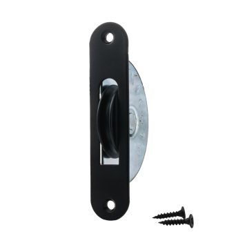 PVD Satin Black - Round Ends