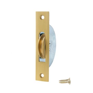 Satin Brass - Square Ends