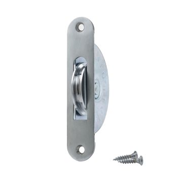 Satin Chrome - Round Ends