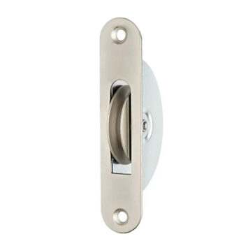 Satin Nickel - Round Ends