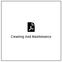 Cleaning And Maintenance