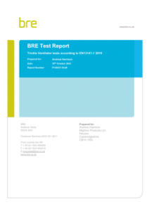 BRE Test Report