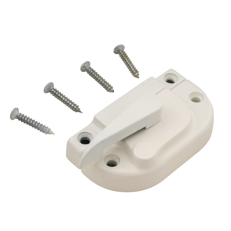 Securifitch Fastener White Right-Hand Non-Locking