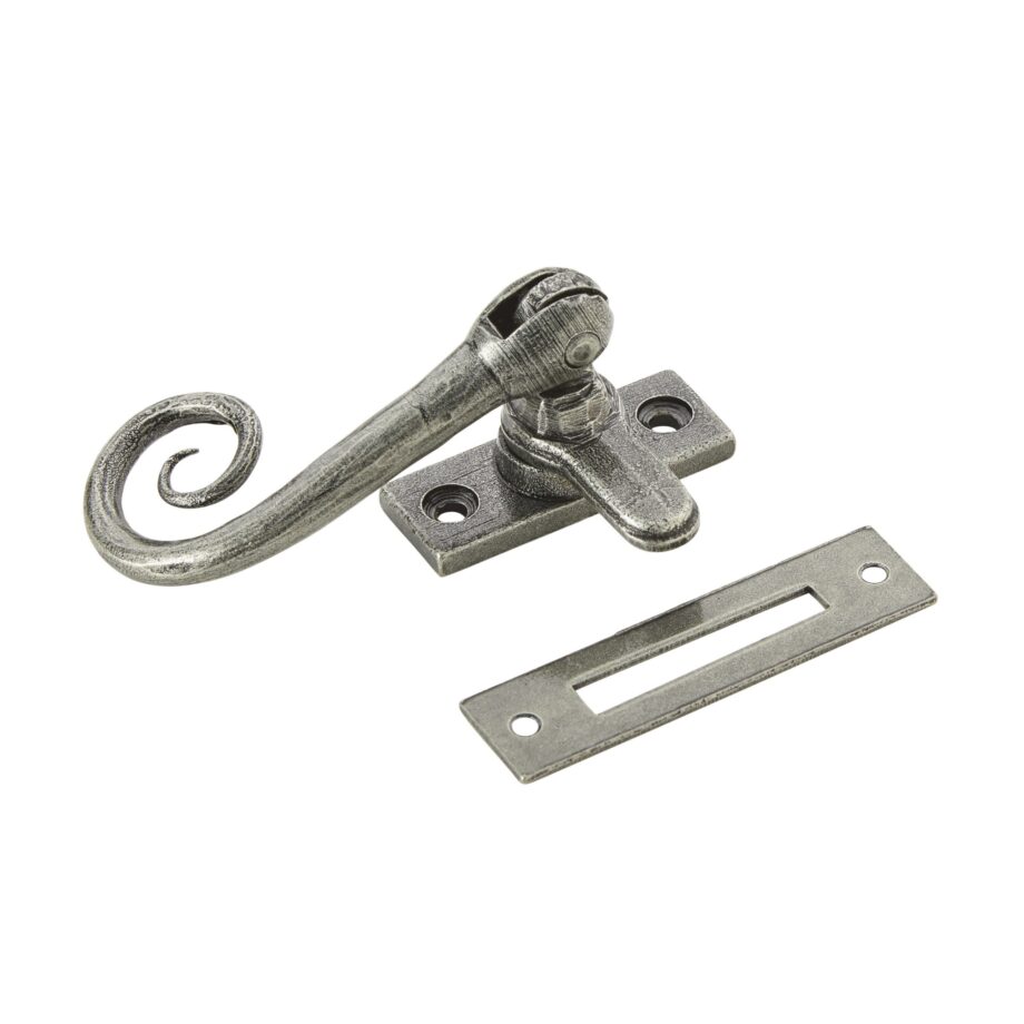 Pewter Monkeytail Fastener