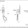 Pewter Shepherds Crook Espag - Image 2