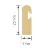 FSC® Certified Wood Plastic Composite (WPC) Parting Beads - Image 2