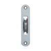 2” Sash Pulley Smooth Satin Chrome
