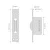 2" Sash Pulley For Sash Cord Dark Bronze - Image 2
