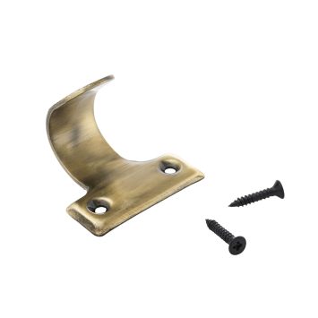 Contemporary Sash Lift - Antique Brass