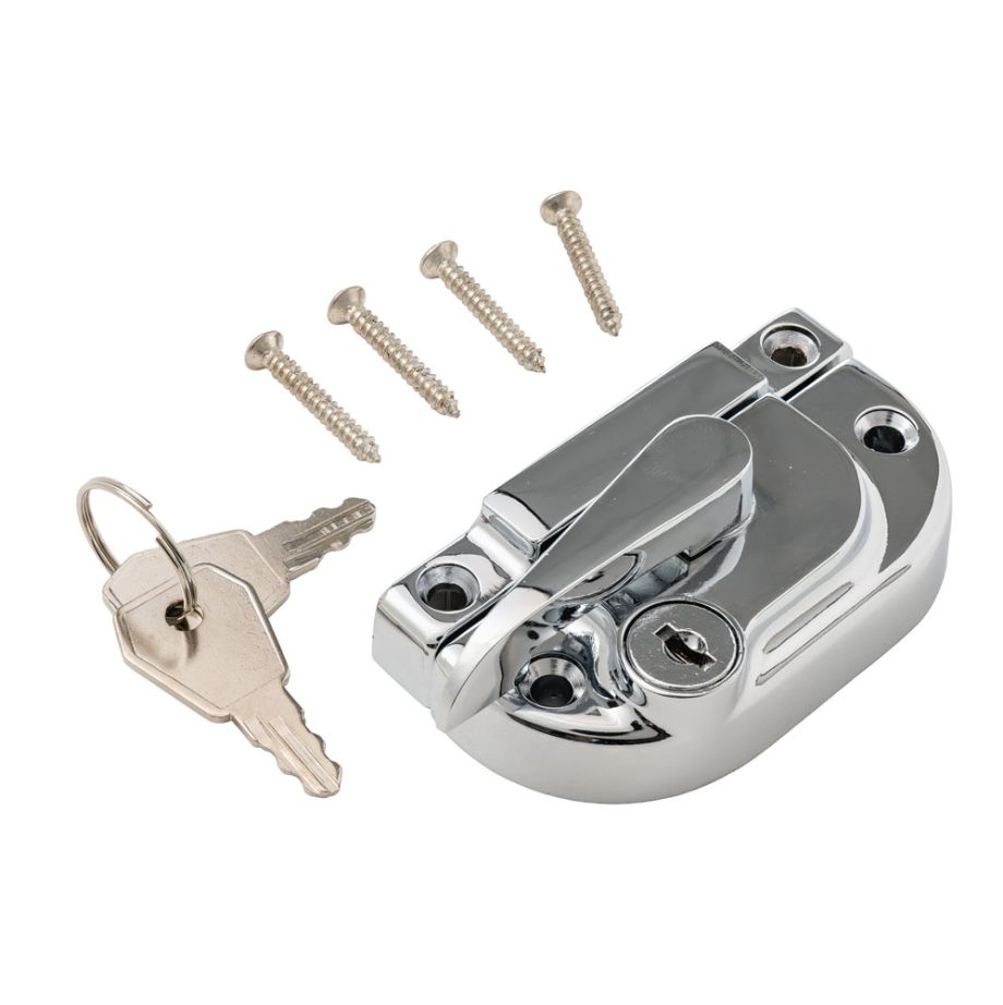 Securifitch Fastener Polished Chrome Right-Hand Locking