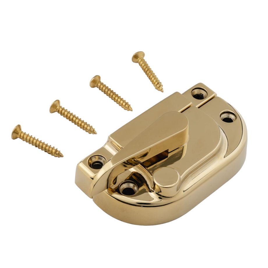 Securifitch Fastener PVD Brass Right-Hand Non-Locking